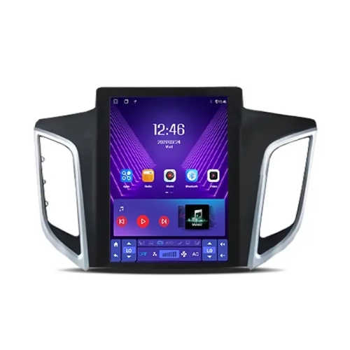 Tesla, Hyundai (Creta IX25) Vertical Screen Car Stereo